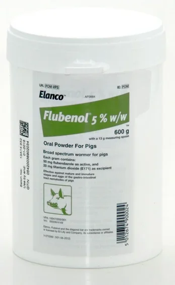 Flubenol Pig Wormer POM-VPS PML 600g