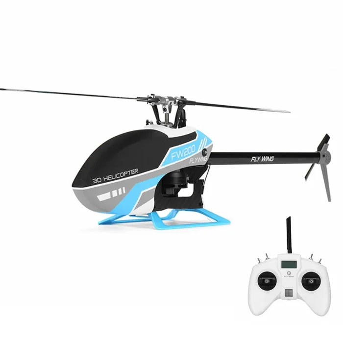 FLY WING FW200 – 6CH 3D Acrobatics GPS RC Helicopter with Altitude Hold, One-Key Return, APP Adjust & H1 V2 Flight Control System – Ideal for Aerial Stunts Enthusiasts