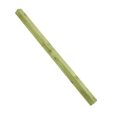 Forest Garden Green Fence Post 8ft – 240 x 10 x 10cm – Pack of 5
