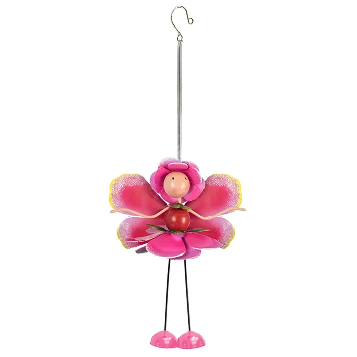 Fountasia Rosie Rose Fairy Tinkle Toes Garden Hanger