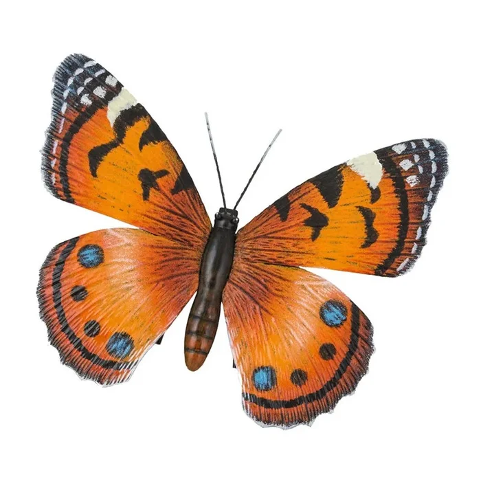 Fountasia Wall Art – 3d Butterfly Orange – Small
