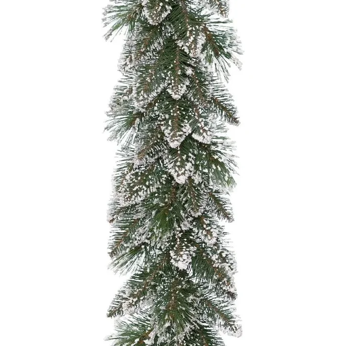 Frosted Finley Christmas Garland- 270cm