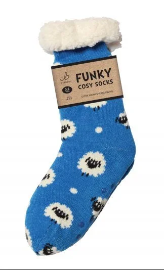 Funky Cosy Socks Cute Sheep