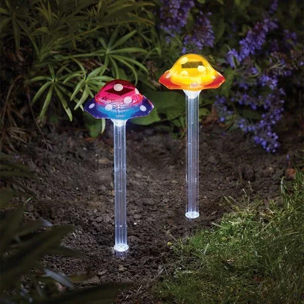 Funky Fungus Solar Light Up Stake Light – Individual