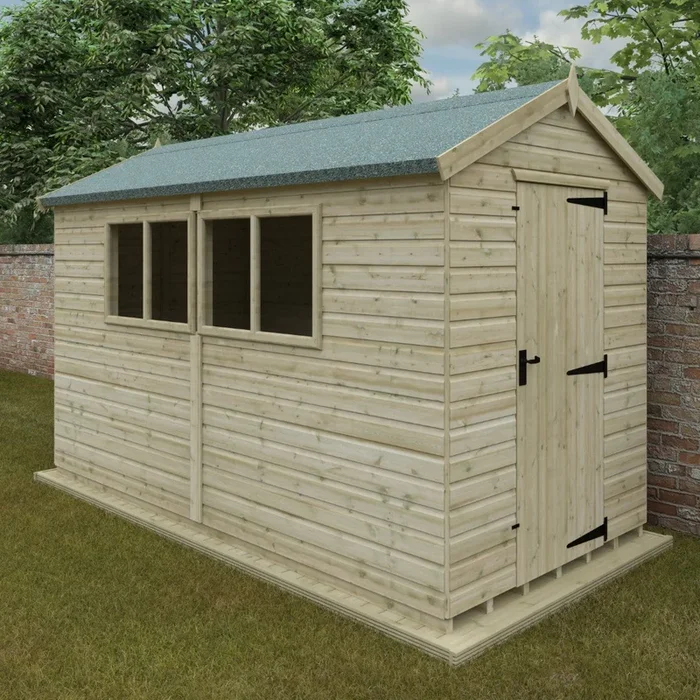 GardenArch 12×6 Apex Premier Wooden Shed