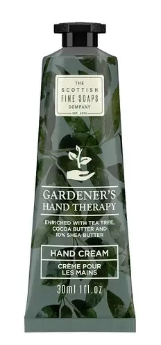 Gardeners Hand Therapy Hand Nail Cream Tea Tree Extract Fresh Nourish Mini Gift