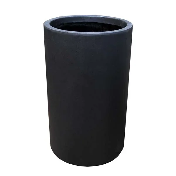 GardenLite Tall Cylinder Black S 24x40cm