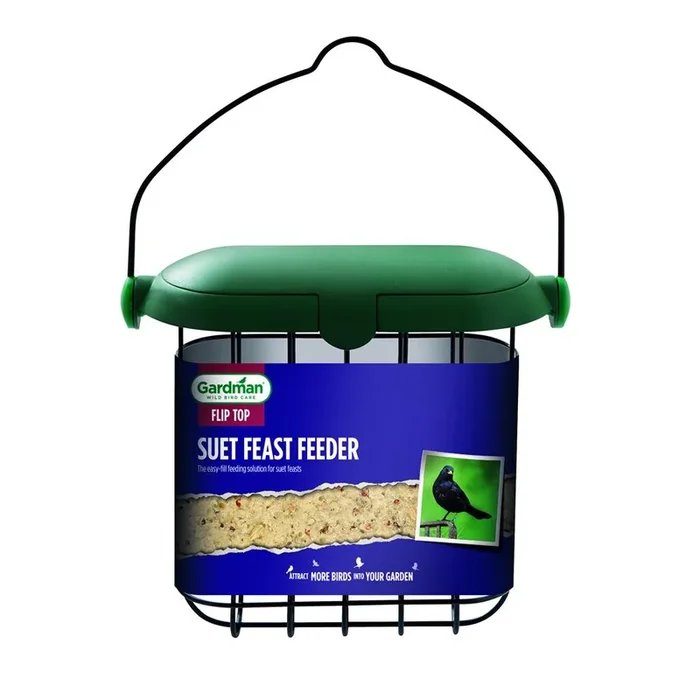 Gardman Flip Top Suet Feast Feeder