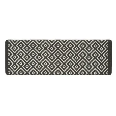Geo Charcoal Rug 65 x 150cm