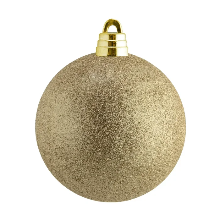 Giant Champagne Glitter Bauble – 15cm