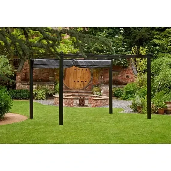 Glendale Seville Gazebo 3 x 3m – Grey (GL1647)