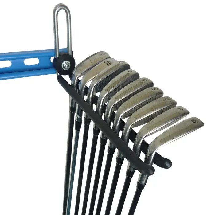 Golf club wall storage – extra GearHooks® for golf bags, trolleys, clubs, clothing and shoes. GearHooks®