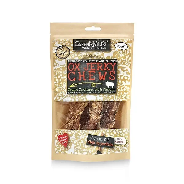 Green & Wilds Ox Jerky Chews (150g)