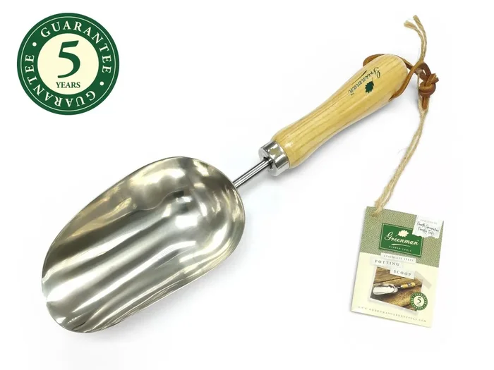Greenman Stainless Steel Potting Scoop
