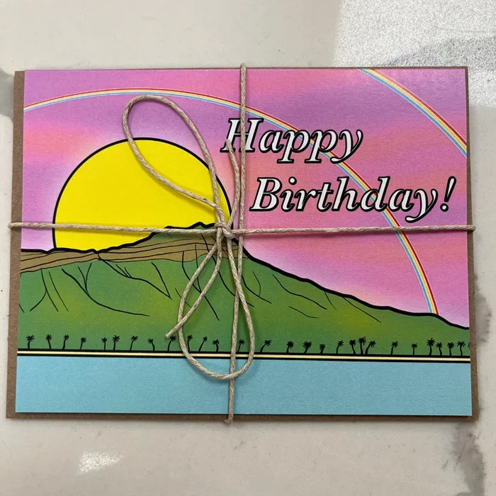 Greeting Card – Diamondhead Birthday