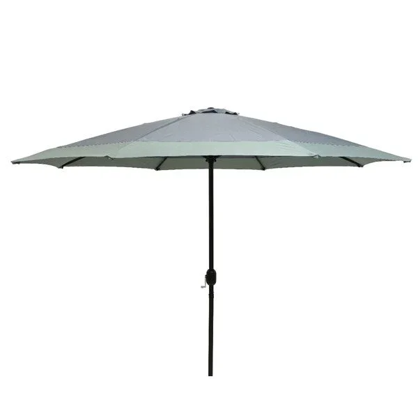 Grey 3m Parasol / Garden Umbrella
