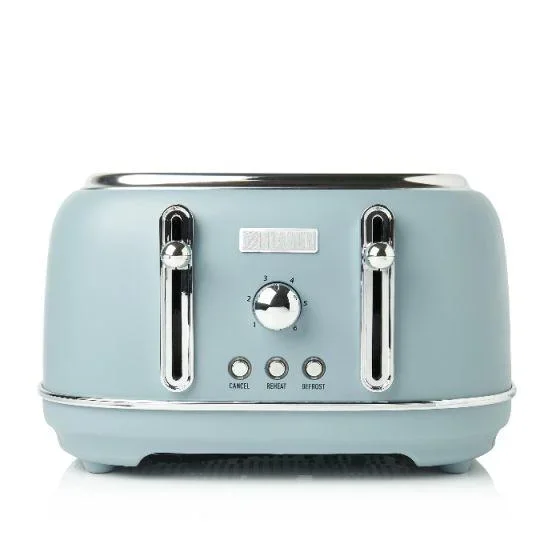 Haden Highclere Poole Blue 4 Slice Toaster