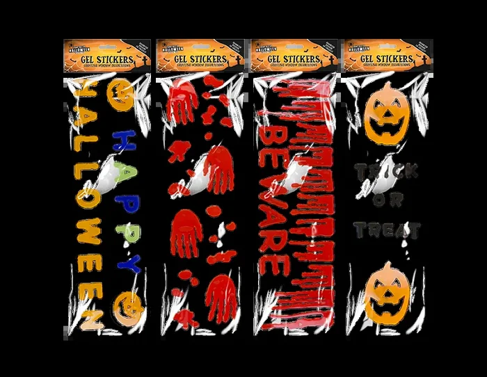 Halloween Gel Window Sticker – Single Pack