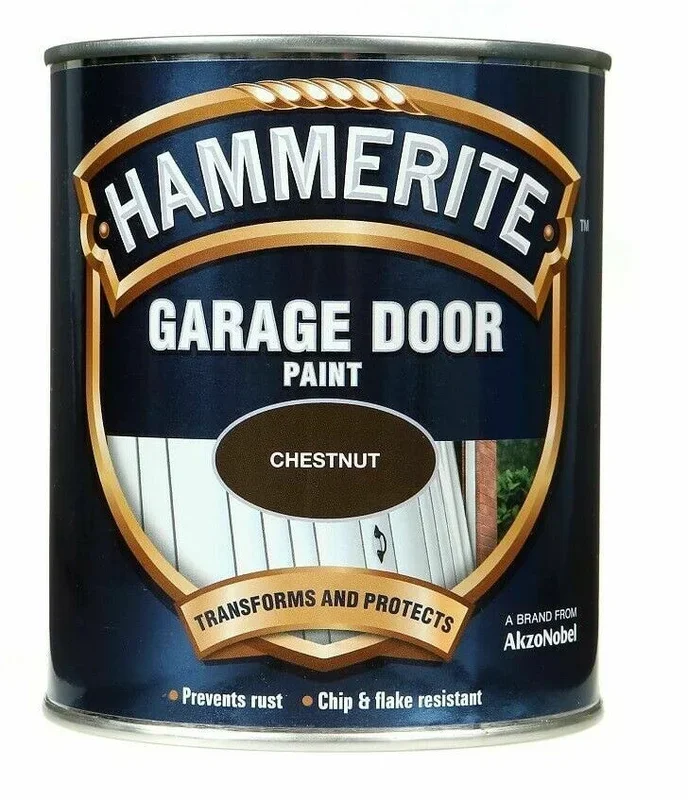 Hammerite Garage Door Metal Paint 750ml – Chestnut