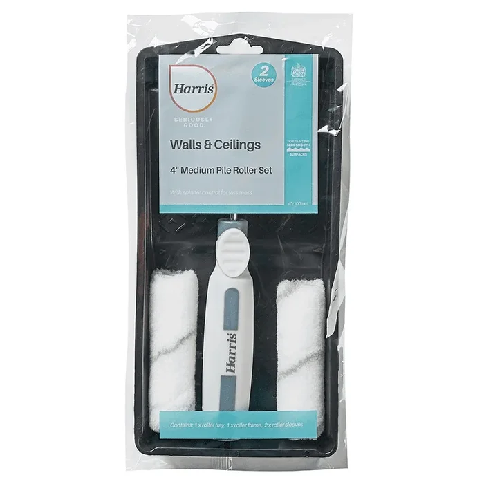 Harris Seriously Good Walls & Ceilings 4″ Medium Pile Roller Set