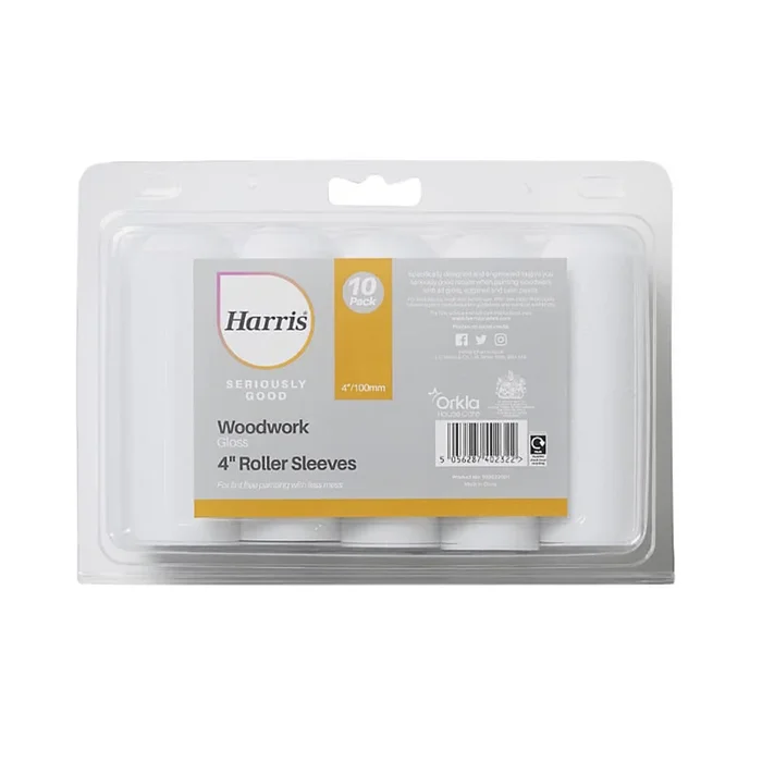 Harris Seriously Good Woodwork Gloss 4″ Roller Sleeves