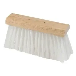 Hillbrush Industrial Yard Broom 330mm – Natural Poly, flat top, head only
