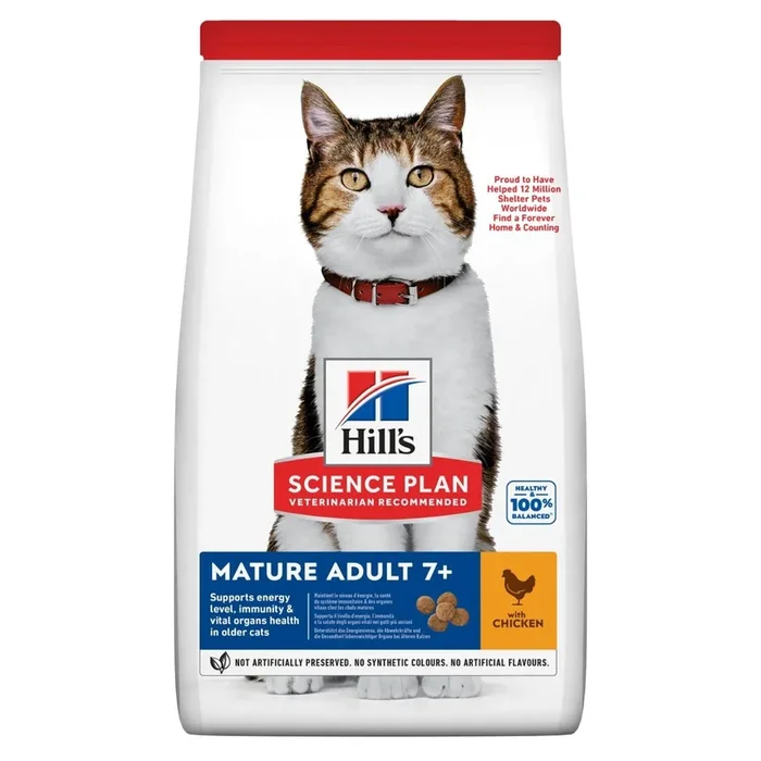 Hills Mature Adult Cat 1.5kg Chicken
