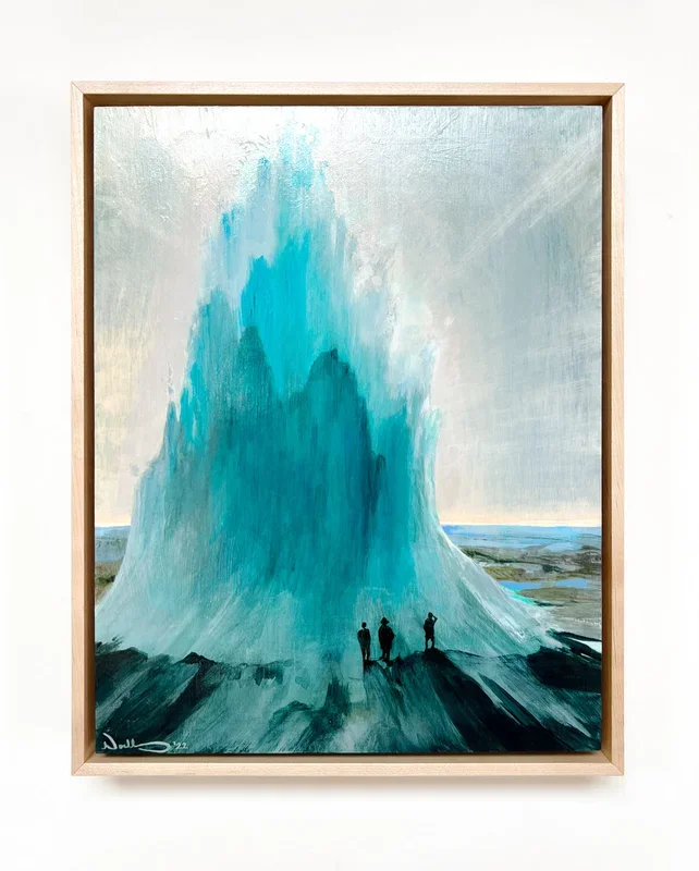 Ice Geyser by Noelle Phares
