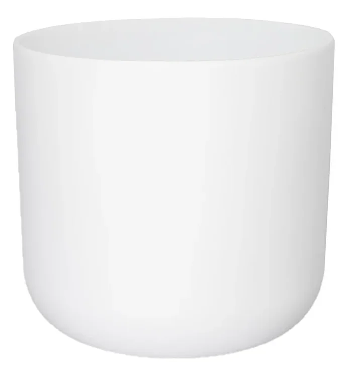 Ivyline – Lisbon Planter White House Plant Pot – D15cm