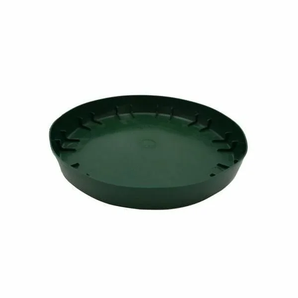 Jade Green Plastic Saucer 15cm/6″