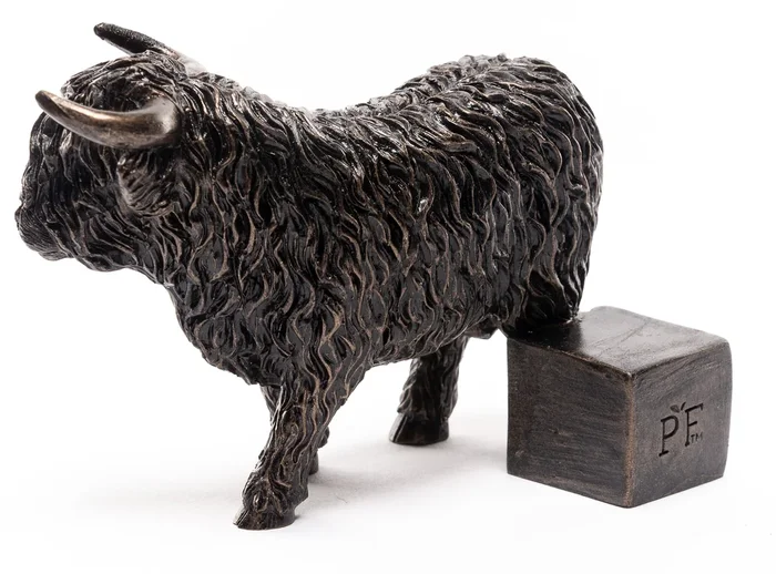 Jardinopia Potty Feet – Highland Cow Set of 3