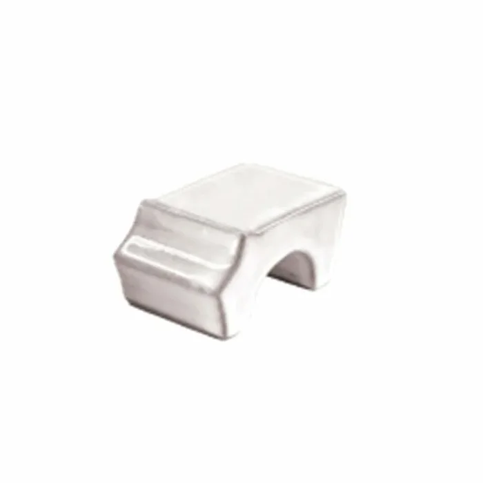 JC White Glazed Pot Feet Pack of 3 7cm