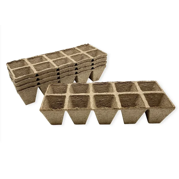 Jiffy-Strips 10 Cell Peat Strips for Seed Starting