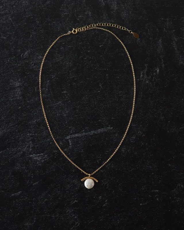 Kara Yoo Cove Necklace, Yellow Gold