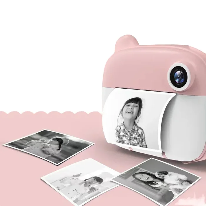 Kids Digital Instant Print Camera – Thermal Printing, Video Function, Comes with 32GB Memory Card – Perfect Toy for Young Photographers