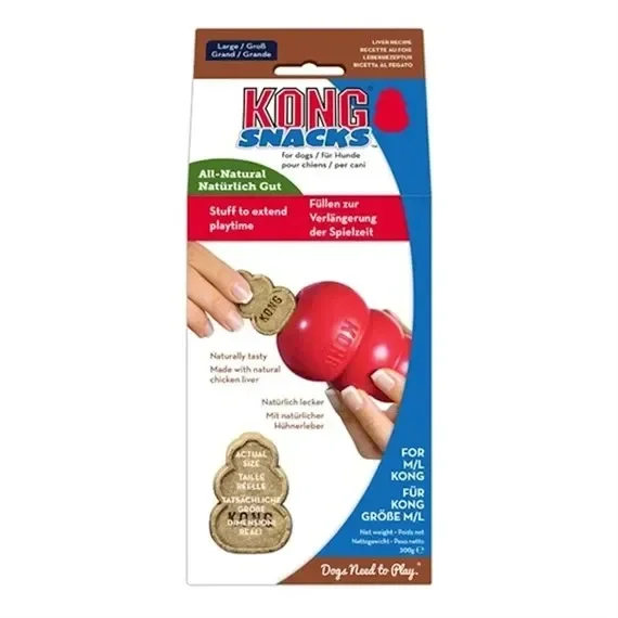 Kong Stuff n’ Large (300g) Liver Snaps Dog Treats (XP1)