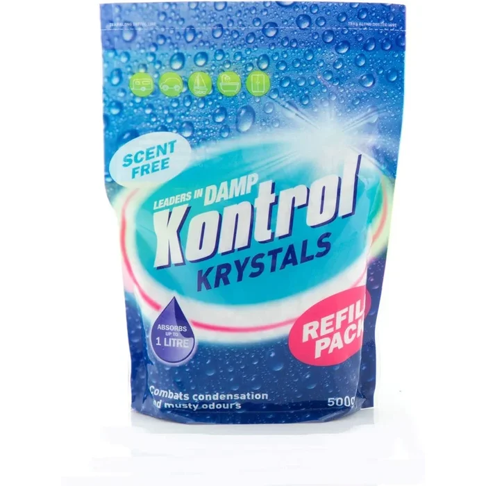 Kontrol Krystals Refill Pack Scent Free – 500g