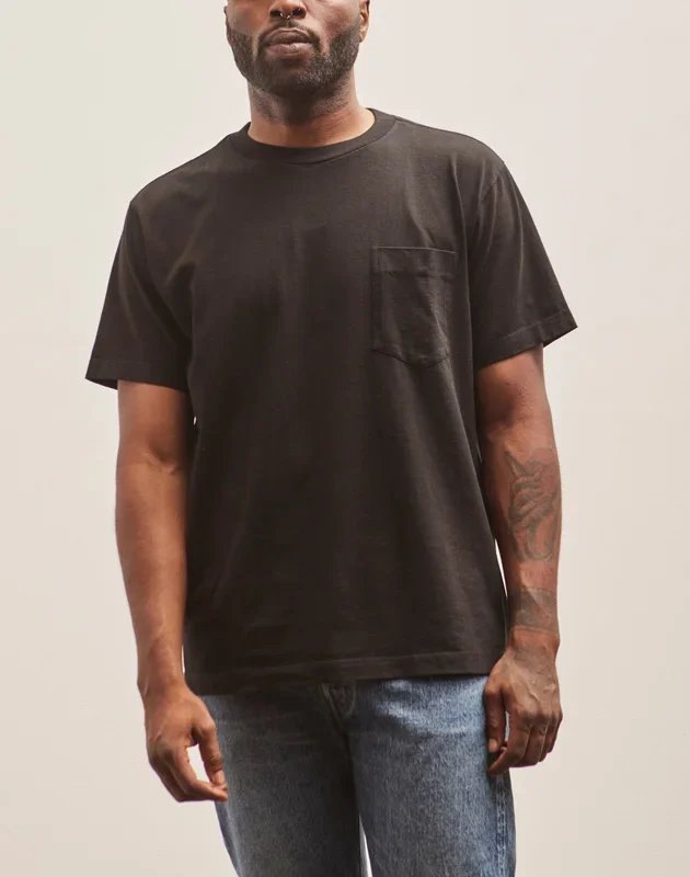 Lady White Co. Balta Pocket T-Shirt, Black