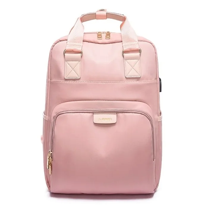 Laptop Bag Canvas – Multi-Functional Backpack Handbag & Campus Schoolbag – Designed for Trendy and Stylish Females