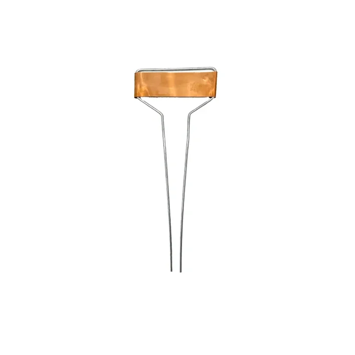 Large Face Copper Plated Plant Markers – 10 Inch