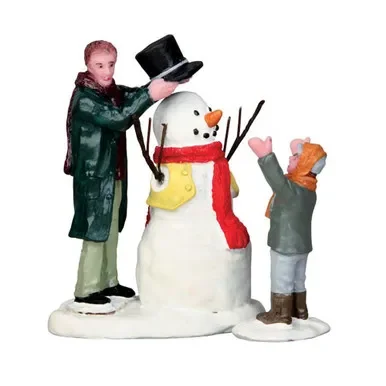 Lemax (52352) Caddington Village Sharp Dressed Snowman, Set of 2