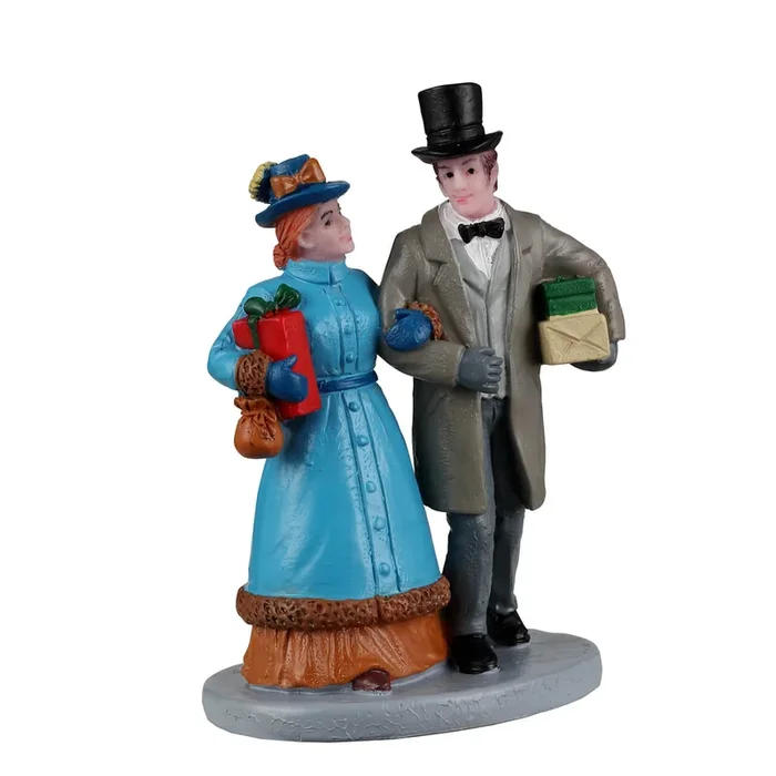 Lemax – Christmas Shopping Date Christmas Village Figurine