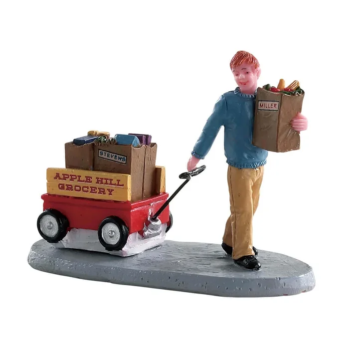 Lemax – Grocery Delivery Figurine