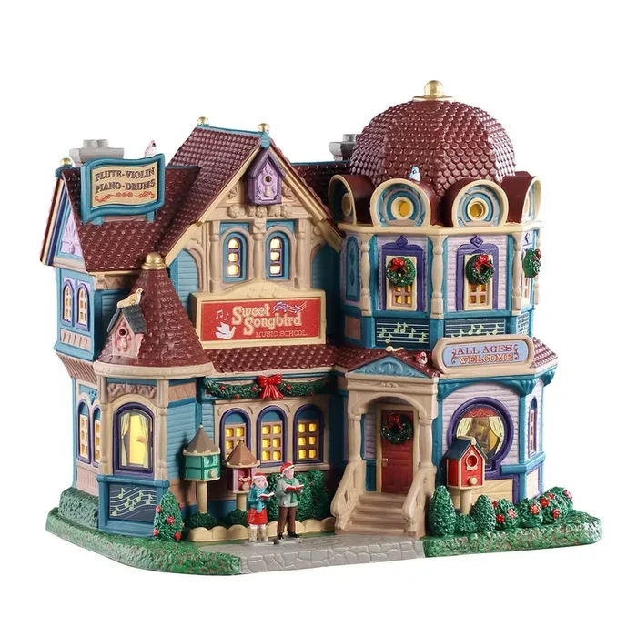 Lemax – Sweet Songbird Music School Light Up