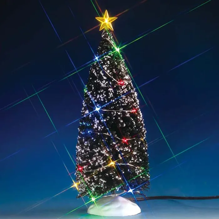 Lemax Evergreen Tree with 24 Multi LED Lights