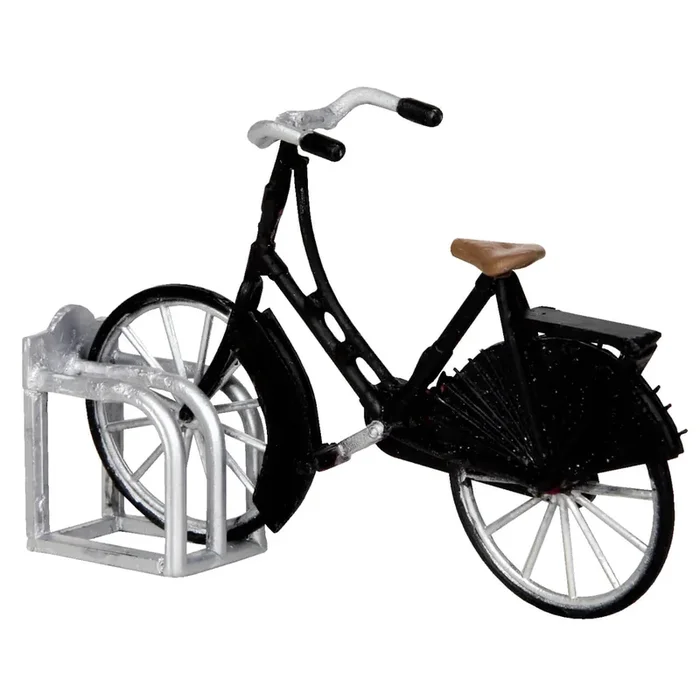 Lemax Vintage Bicycle Village Figurine