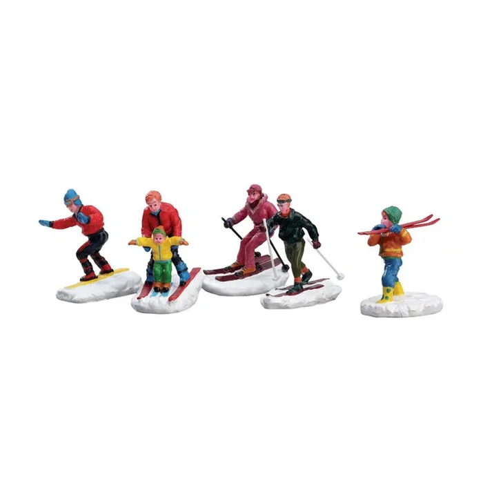 Lemax Winter Fun Figurines – Set of 5