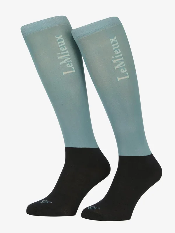 LeMieux Competition Sock Lagoon 2Pk