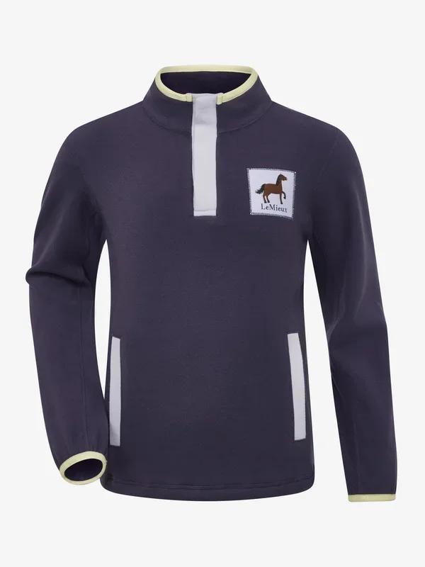 LeMieux Mini Mae 1/4 Zip Fleece Juniper