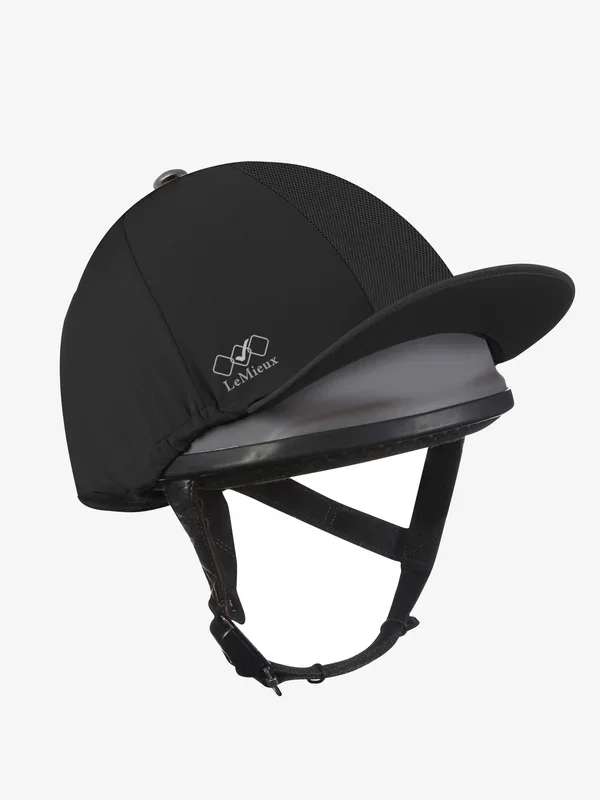 LeMieux Pro Mesh Hat Silk Black